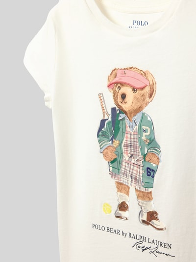 Polo Ralph Lauren Teens T-Shirt mit Label-Motiv-Print Offwhite 2