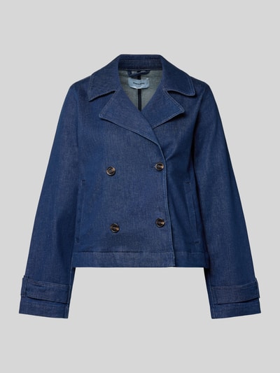 MORE & MORE Jeansjacke mit Knopfverschluss Jeansblau 2