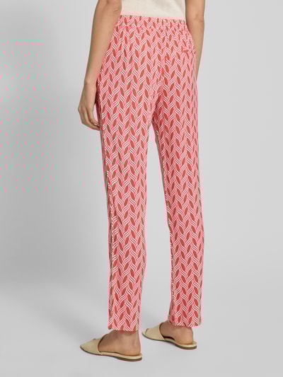 ZABAIONE Stoffhose mit elastischem Bund Apricot 5