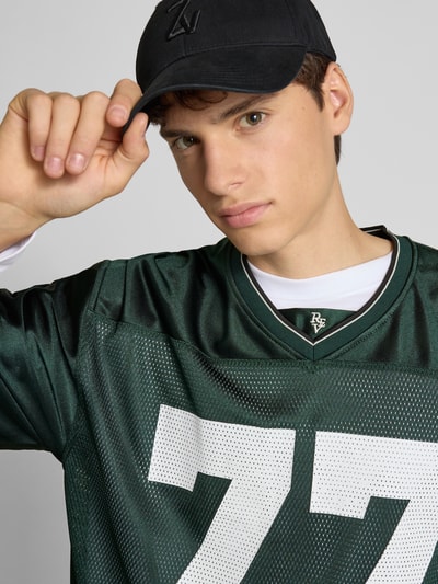 REVIEW Trikot mit Label-Stitching Dunkelgruen 3