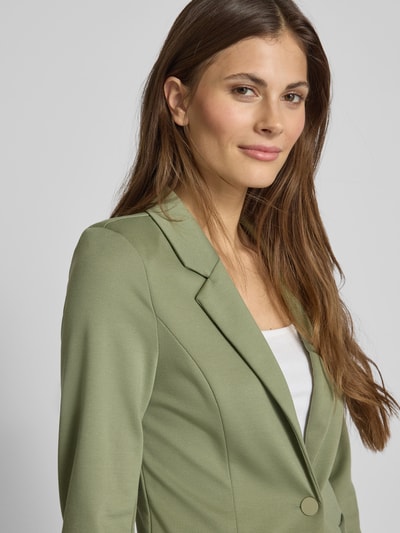 Kaffe Blazer met knoopsluiting, model 'KINNIE' Kaki - 3