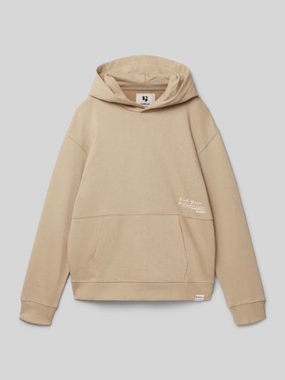 Garcia Hoodie mit Kapuze Senf 1