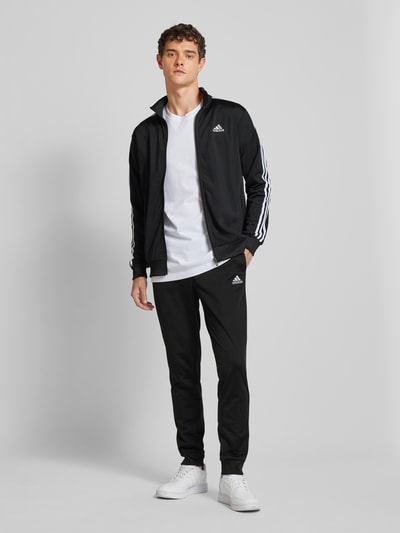 ADIDAS SPORTSWEAR Sweatanzug mit Label-Stitching Black 1