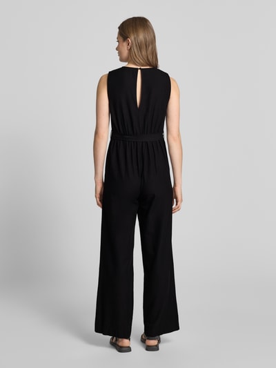 Vila Jumpsuit met druppelvormig rugdecolleté aan de achterkant Zwart - 5