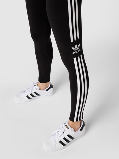 adidas Originals Leggings mit Label-Streifen Black 3