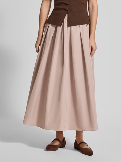 Weekend Max Mara Midi-rok Met katoen Model 'CURVATO' Oudroze - 4