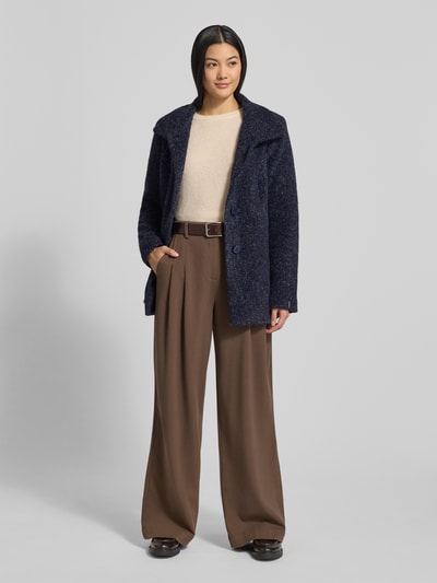 Milo Coats Jacke mit Knopfleiste Modell 'NIA' Marine 1