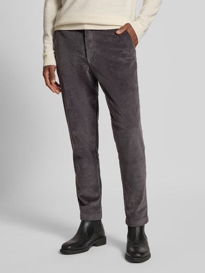 Jack & Jones Tapered Fit Cordhose Anthrazit 4