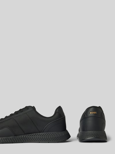 BOSS Sneaker mit Schnürverschluss Modell 'Titanium' Black 2