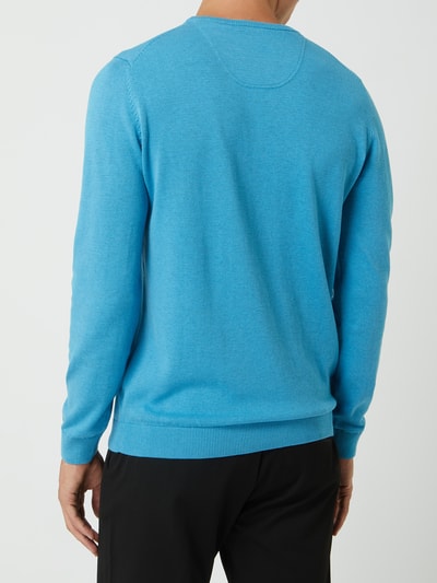 s.Oliver RED LABEL Pullover mit Logo-Stickerei  Aqua 5