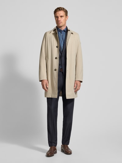Marc O'Polo Regular Fit Trenchcoat mit Baumwoll-Anteil                                                                                                                                                                                       Beige 1