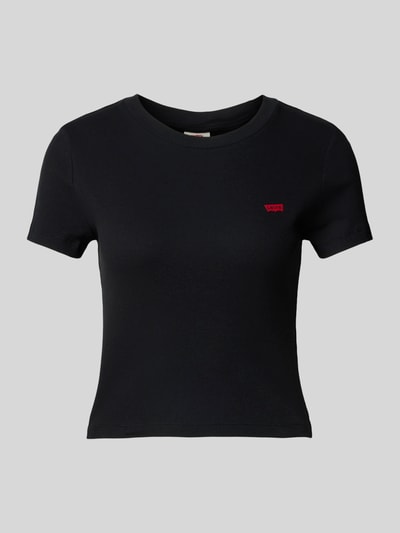 Levi's® T-Shirt mit Label-Patch Black 2