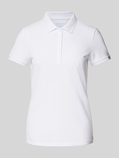 Montego Regular fit poloshirt in effen design Wit - 2