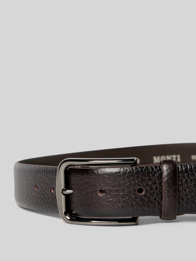 Monti Riem met labeldetail Chocoladebruin - 2