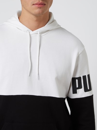 PUMA PERFORMANCE Hoodie mit Logos Weiss 3