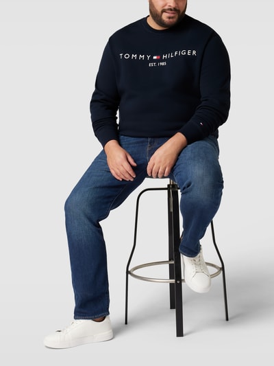 Tommy Hilfiger Big & Tall PLUS SIZE Sweatshirt mit Label-Stitching Marine 1