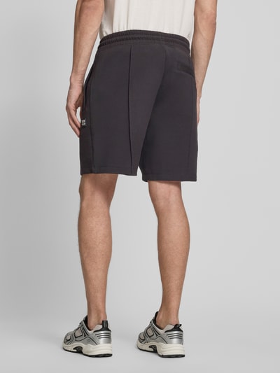 HUGO Szorty dresowe z mieszanki bawełny w kroju regular fit model 'DIMACSHORT' Czarny 5