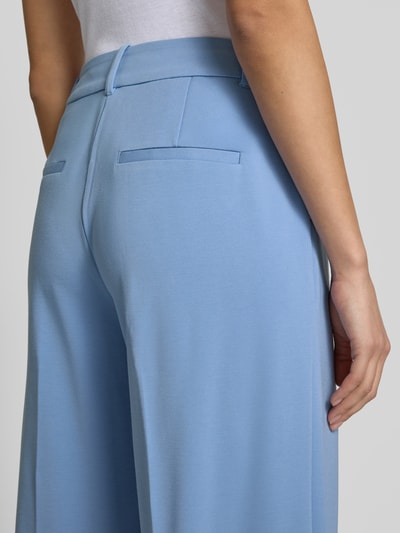 Tom Tailor Wijde broek van viscosemix, model 'LEA' Lichtblauw - 3