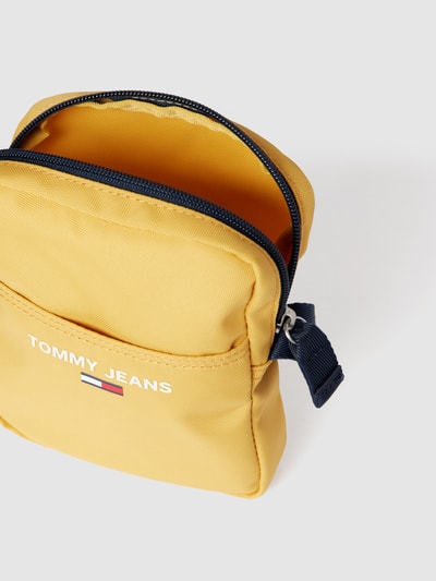 Tommy Jeans Torba na ramię z nadrukiem z logo Musztardowy 4