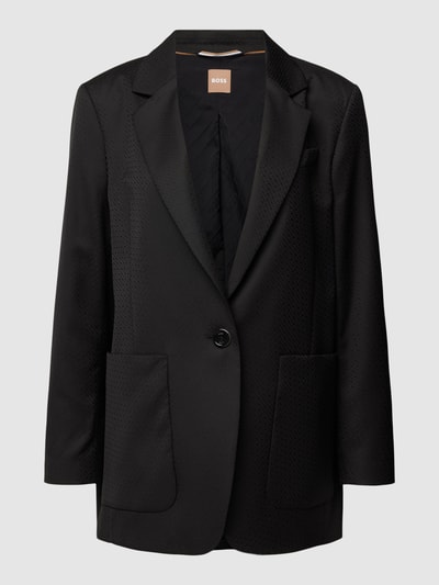 BOSS Blazer met opgestikte steekzakken, model 'Jakura' Zwart - 2