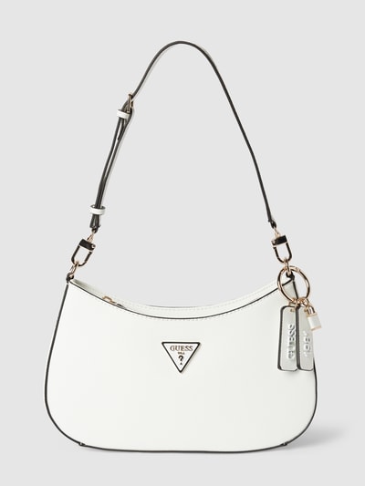 Guess Handtasche mit Label-Detail Modell 'NOELLE' Weiss 2