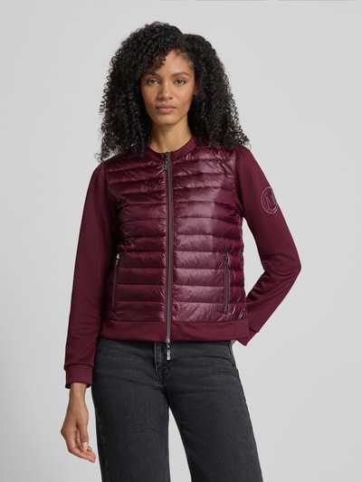 monari Jacke mit Reißverschluss Bordeaux 4