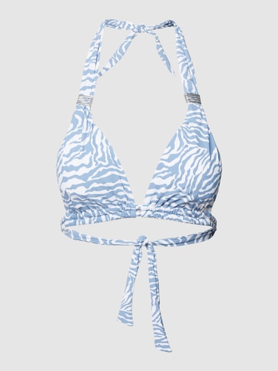 Barts Bikinitop met all-over motief, model 'DELTIA' Oceaanblauw - 1