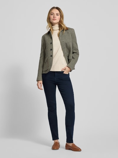 Brax Skinny fit jeans met 5-pocketmodel, model 'SHAKIRA' Donkerblauw - 1