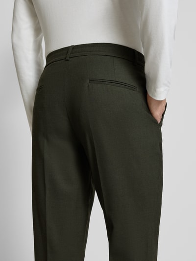 SELECTED HOMME Regular fit pantalon met viscose, model 'NEIL' Olijfgroen - 3