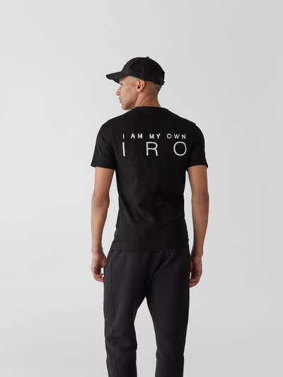 Iro T-Shirt mit Label-Prints Black 5