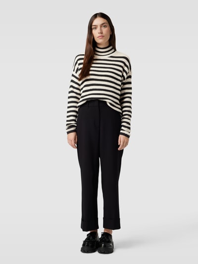 Vero Moda Gebreide pullover met streepmotief, model 'FABULOUS' Offwhite - 1