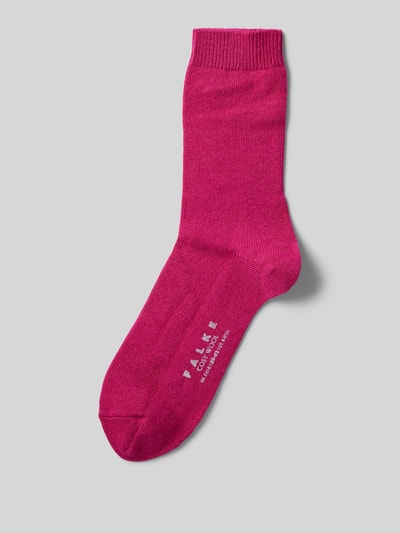 Falke Socken mit hochwertigem Woll-Kaschmir-Mix Modell 'COSY WOOL' Pink 1