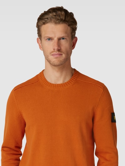 Lyle & Scott Gebreide pullover met logobadge Zwart - 3