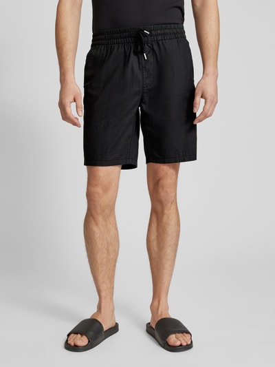 Matinique Shorts mit elastischem Bund Modell 'barton' Black 4