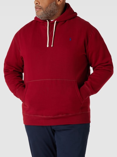 Polo Ralph Lauren Big & Tall PLUS SIZE Hoodie mit Logo-Stitching Bordeaux 4