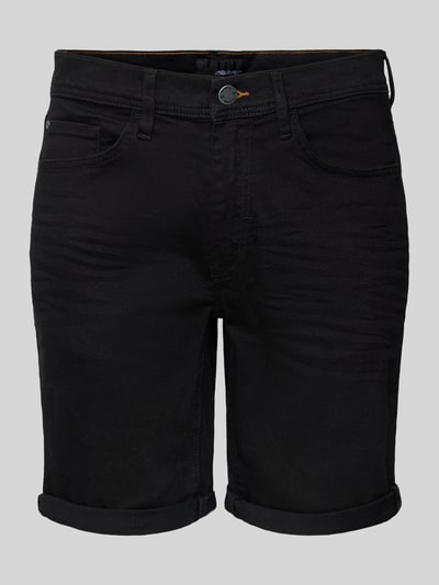 Blend Regular Fit Jeansshorts im 5-Pocket-Design Black 2