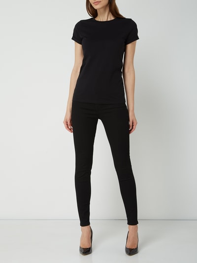 HUGO Super Skinny Fit Jeans mit Stretch-Anteil Modell 'Charlie'  Black 1