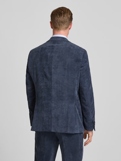 Christian Berg Men Regular Fit Sakko mit Reverskragen und Pattentaschen Rauchblau 5