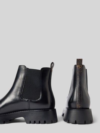 Guess Chelsea Boots aus echtem Leder Modell 'Gomez' Black 2