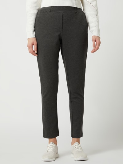 MSCH Copenhagen Schlupfhose mit Stretch-Anteil Modell 'Thelma' Dunkelgrau Melange 4