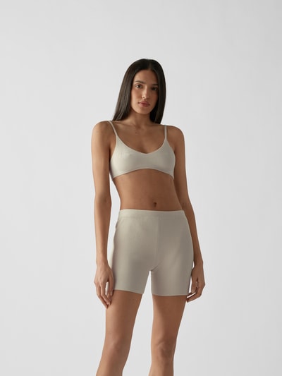 Jacquemus Bustier mit Strickmuster Beige 4