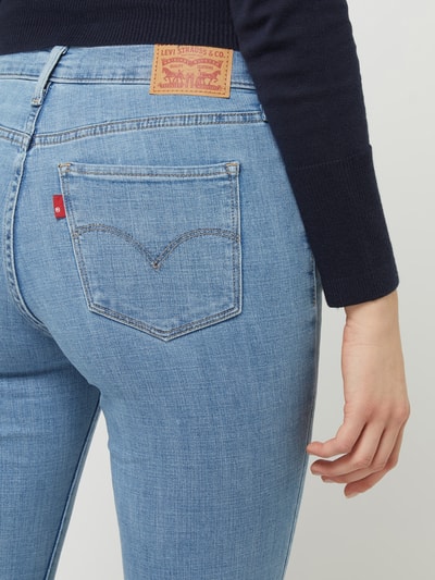 Levi's® 300 Shaping slim fit mid rise jeans met viscose, model '312™' Lichtblauw - 3