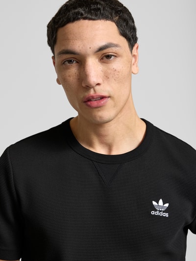 adidas Originals Regular Fit T-Shirt mit Baumwoll-Anteil  Black 3
