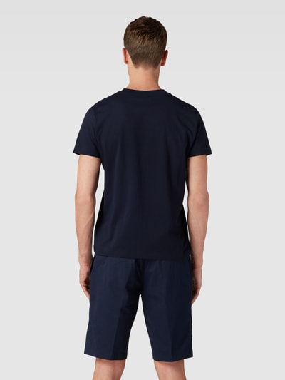 Gant T-Shirt mit Label-Print Marine 5