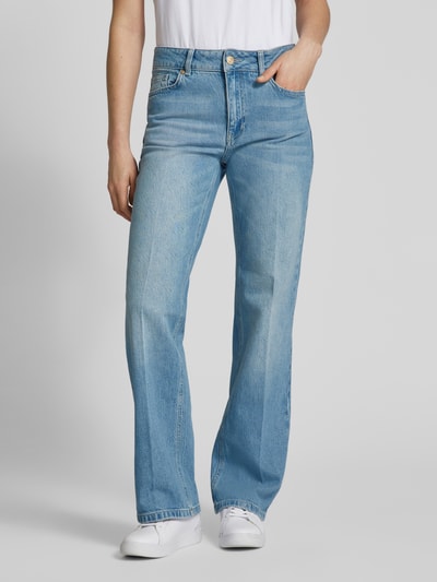 More & More Straight Leg Jeans im 5-Pocket-Design Hellblau 4