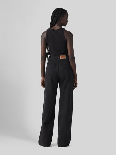 Levi's® Wide Leg Jeans aus reiner Baumwolle im 5-Pocket-Design Anthrazit 4