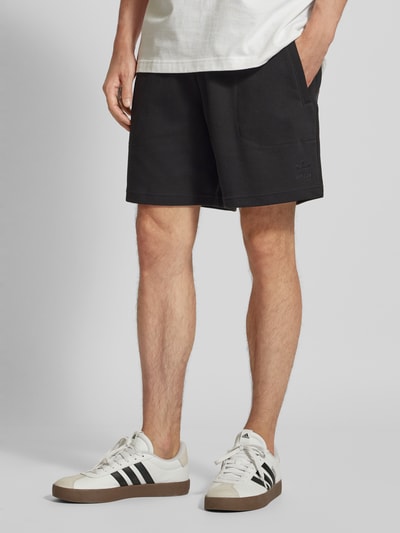 adidas Originals Sweatshorts mit elastischem Bund Black 4