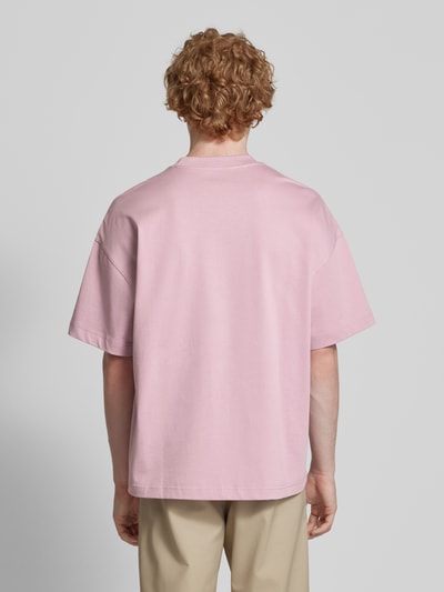 Carhartt Work In Progress T-shirt met geribde ronde hals Roze - 5