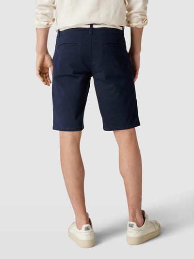 Only & Sons Chino-Shorts mit Gürtel Modell 'WILL' Dunkelblau 5