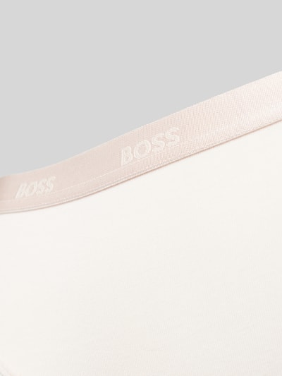 BOSS String mit elastischem Label-Bund Hellrosa 2